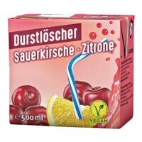 Durstlöscher Fruchtsaftgetränk »Sauerkirsche/Zitrone«