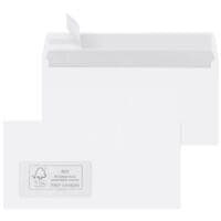 Briefumschlge Mailmedia, DIN lang 100 g/m mit Fenster, haftklebend - 500 Stck