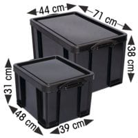 Really Useful Box Ablageboxen-Set 84 Liter und 35 Liter