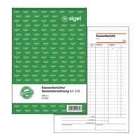 Sigel Formularbuch »Kassenbericht/Bestandsrechnung« KA518