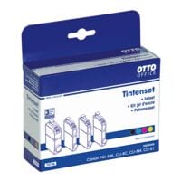 OTTO Office Tintenpatronen-Set ersetzt Canon PGI-5BK + CLI8C,M,Y