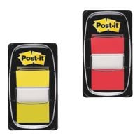 Post-it Index Haftmarker Index 43,2 x 25,4 mm, Kunststoff rot und gelb