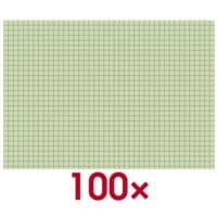 Brunnen Karteikarten A5 quer, kariert