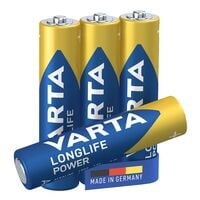 Varta 4er-Pack Batterien »LONGLIFE Power« Micro / AAA / LR03