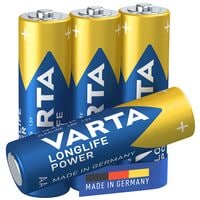 Varta 4er-Pack Batterien »LONGLIFE Power« Mignon / AA / LR06