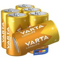 Varta 6er-Pack Batterien »LONGLIFE« Baby / C / LR14