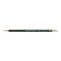 Bleistift Faber-Castell 9000, HB, mit Radiergummi