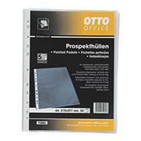 OTTO Office Premium Prospekthlle Premium A4 genarbt, oben offen - 50 Stck