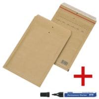 Mailmedia 100 Stück Luftpolster-Versandtaschen Airpoc, 20,2x27,5 cm, im Großpack