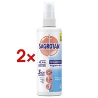 Sagrotan 2x Hygiene-Spray 250ml