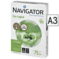 Multifunktionales Druckerpapier A3 Navigator Eco-Logical - 500 Blatt gesamt