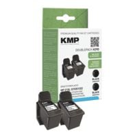 KMP 2er-Pack Tintenpatrone ersetzt HP C9351AE Nr. 21