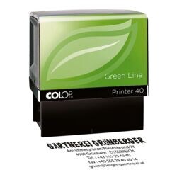 Colop Selbstfärbender Textstempel »Printer 40 Green Line«