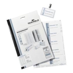 Durable Einsteckschilder �145502� 90x54 mm