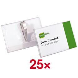 Durable Namensschilder 75x40 mm 811019