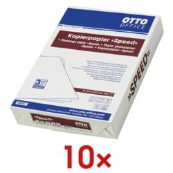 10x Kopierpapier OTTO Office SPEED - 5000 Blatt gesamt, 80g/qm