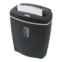 Aktenvernichter GENIE 580 XCD schwarz, Sicherheitsstufe 4, Partikelschnitt (4 x 18 mm) bis 8 Blatt