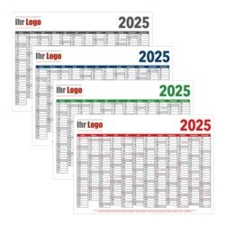 Wandkalender 2024 mit Ihrem Logo individualisiert im Offsetdruck