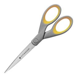 Westcott Universalschere �TITANIUM Super� 18 cm mit Softgrip-Griffen