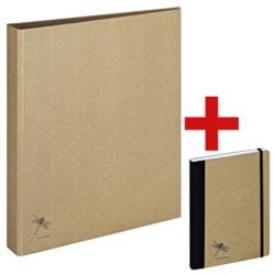Pagna Ringbuch A4 »Pur« inkl. Notizbuch A5 »Pur«