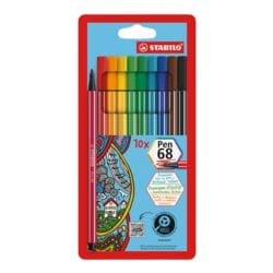 Stabilo 10er-Pack Faserschreiber »Pen 68« Stabilo 10er-Pack Faserschreiber »Pen 68«
