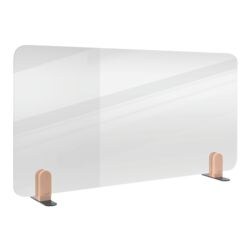 Legamaster Tischtrennwand transparent ELEMENTS 60x120 cm freistehend