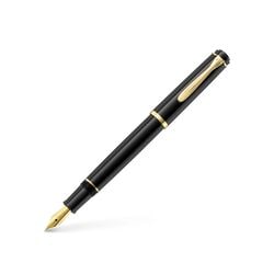 Pelikan Classic P 200 M Fllhalter Strichstrke M (mittel) Edelstahl, vergoldet