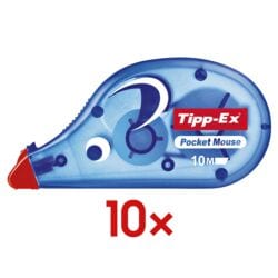 10x Tipp-Ex Einweg-Korrekturroller Pocket Mouse 4,2 mm / 10 m