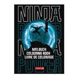 Brunnen Ausmalhelft Ninja Power 18 x 25 cm