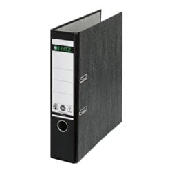 Ordner A4 LEITZ 1080 breit, Wolkenmarmor mit farbigem Rücken