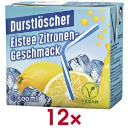 Durstl�scher Eistee �Zitrone� 12 St�ck