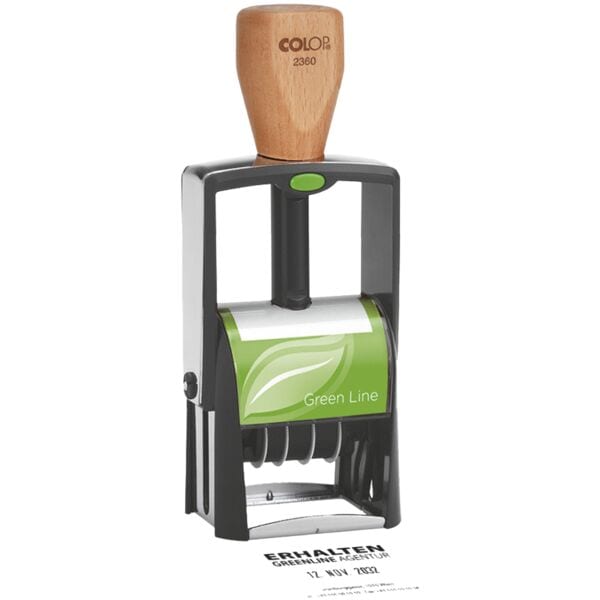 Colop Selbstfärbender Datumstempel »2360 Green Line«