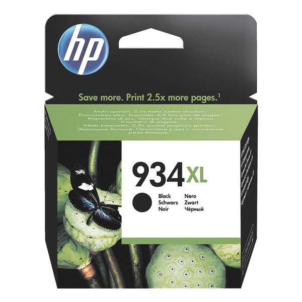 HP Tintenpatrone HP 934XL, schwarz - HP C2P23AE