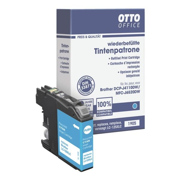 OTTO Office Tintenpatrone ersetzt Brother LC125XLC