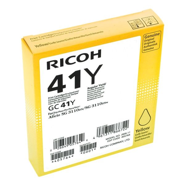 Ricoh Gel-Patrone 405764 HC GC41Y