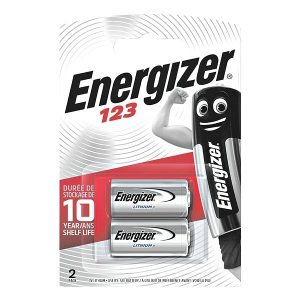 Energizer 2er-Pack Photo Batterien »Spezial Lithium Foto« 123 / CR17345 Energizer 2er-Pack Photo Batterien »Spezial Lithium Foto« 123 / CR17345