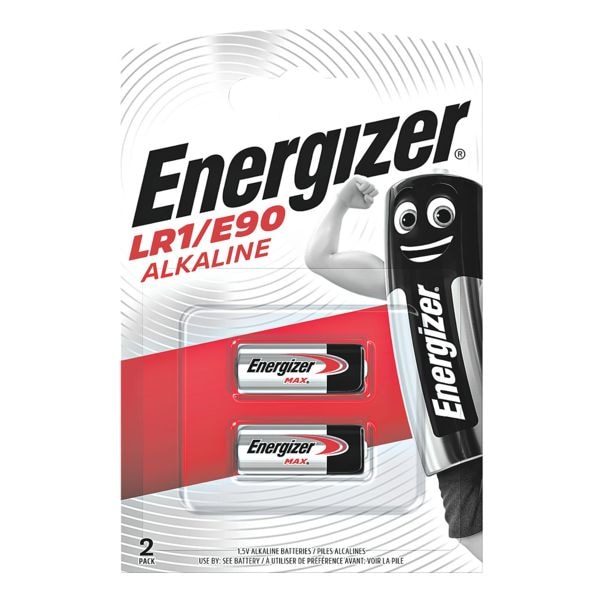 Energizer 2er-Pack Batterien Spezial Alkali Lady / LR1 / E90