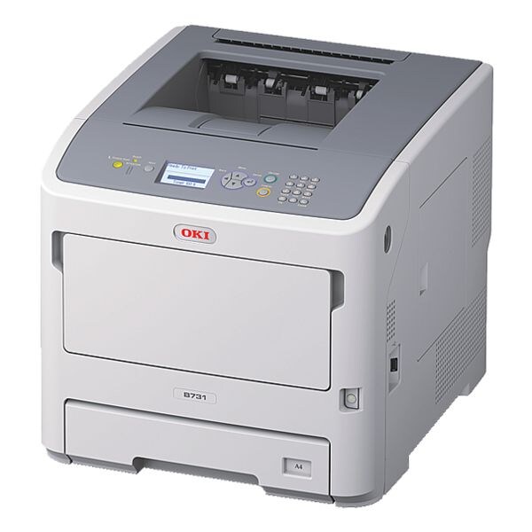 OKI B731dnw Laserdrucker, A4 schwarz weiß Laserdrucker, 1200 x 1200 dpi, mit WLAN und LAN OKI B731dnw Laserdrucker, A4 schwarz weiß Laserdrucker, 1200 x 1200 dpi, mit WLAN und LAN