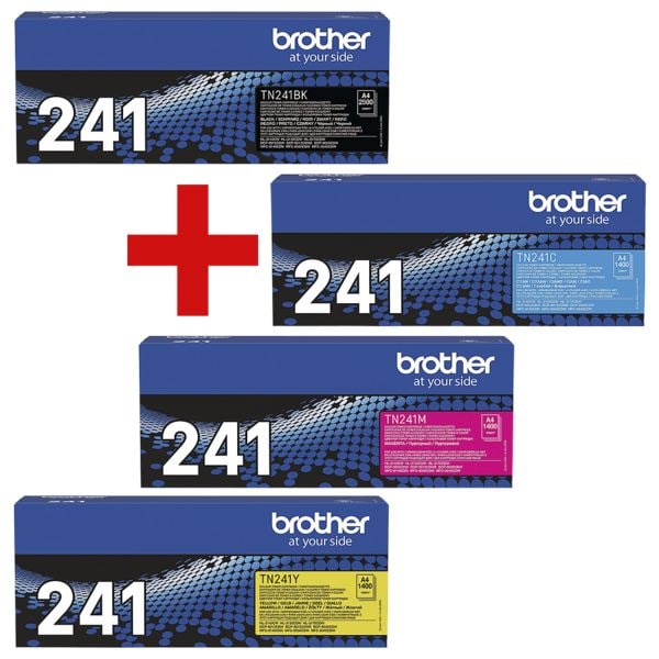 Brother Toner-Set TN-241BK/C/M/Y