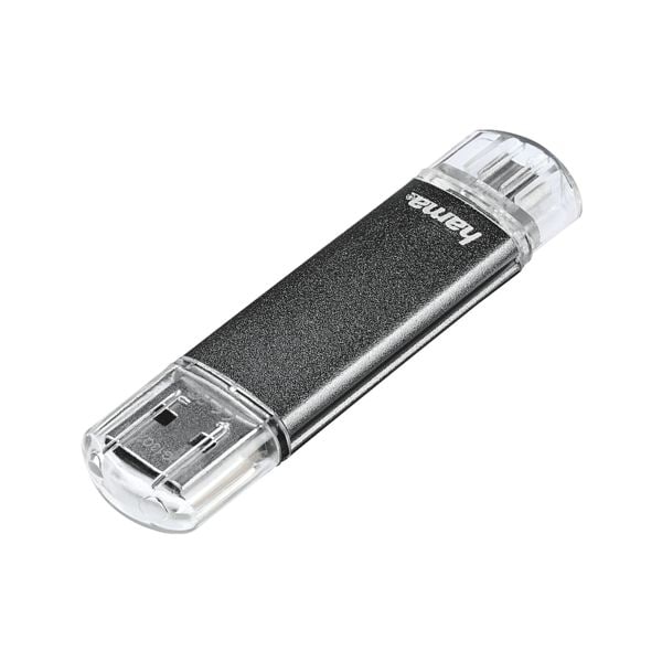 USB-Stick 64 GB Hama Laeta Twin USB 2.0