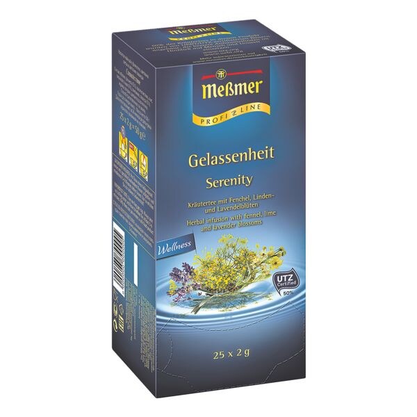 Meßmer Kräutertee »Profi Line Gelassenheit« Tassenportion, Aromakuvert, 25er-Pack Meßmer Kräutertee »Profi Line Gelassenheit« Tassenportion, Aromakuvert, 25er-Pack