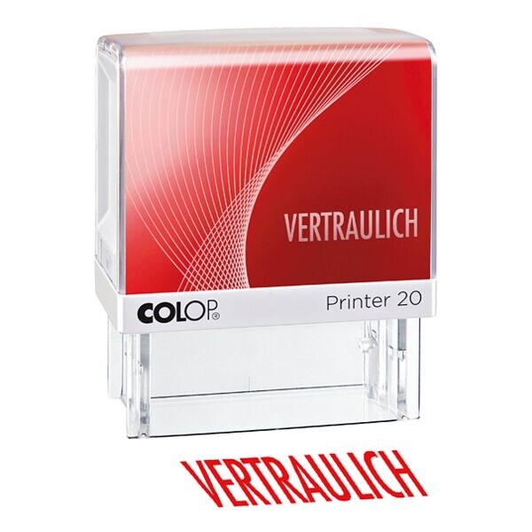 Colop Textstempel »Printer 20/L Vertraulich«