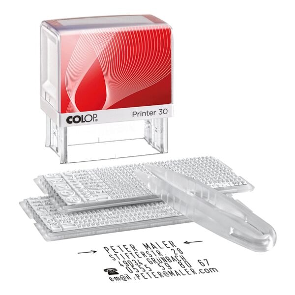 Colop Textstempel �Printer 30/2 Set�
