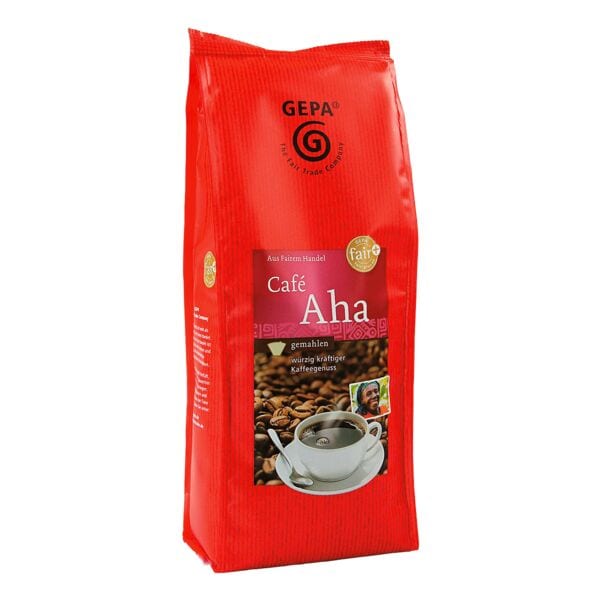 GEPA Caf Aha Kaffee gemahlen 500 g