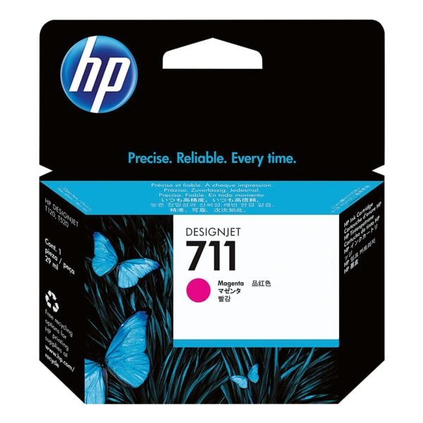 HP Tintenpatrone HP 711, magenta - CZ131A HP Tintenpatrone HP 711, magenta - CZ131A