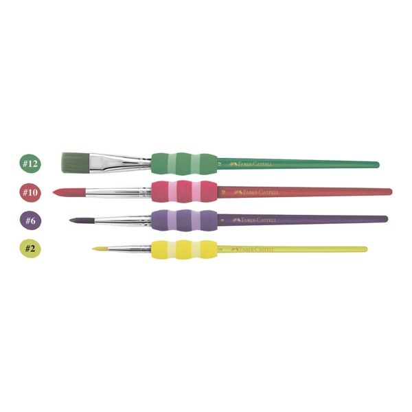 Faber-Castell 4er-Set Pinsel Faber-Castell 4er-Set Pinsel
