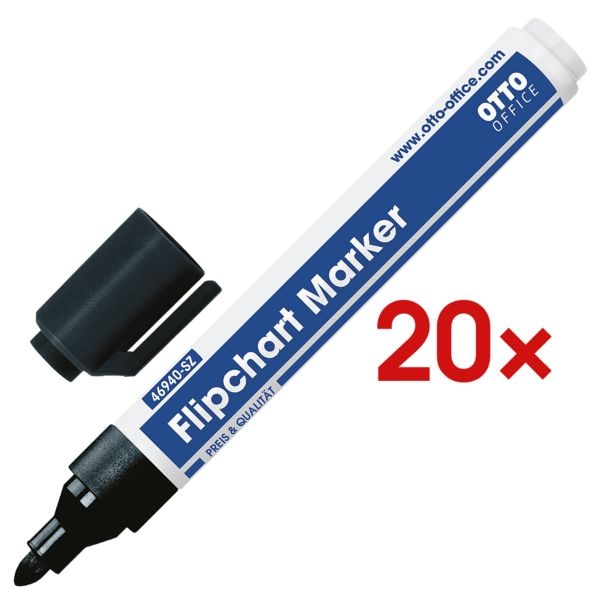 OTTO Office 20x Flipchart Marker