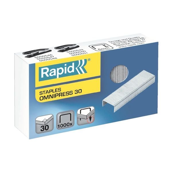 Rapid Heftklammern �Omnipress 30� 1000 St�ck