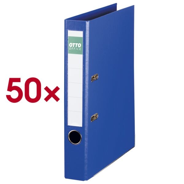 50x Ordner A4 OTTO Office Exclusive II schmal, einfarbig