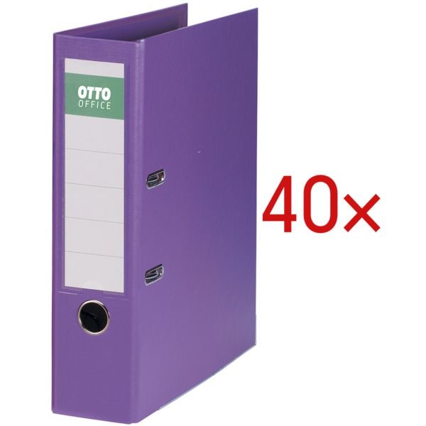 40x Ordner A4 OTTO Office Exclusive II breit, einfarbig